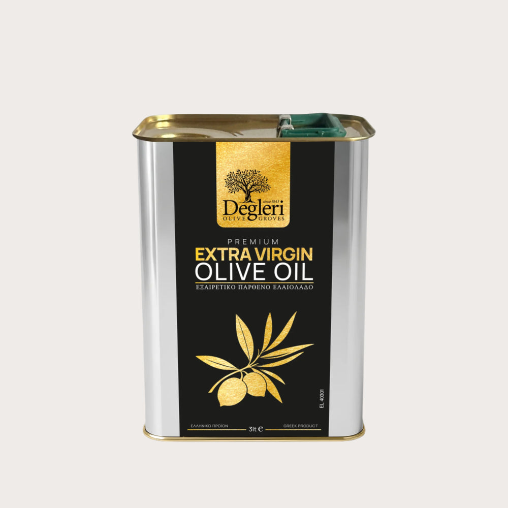 Degleri Premium Extra Virgin Olive Oil - 3L Tin