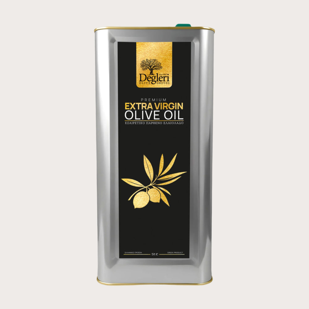 Degleri Premium Extra Virgin Olive Oil - 5L Tin